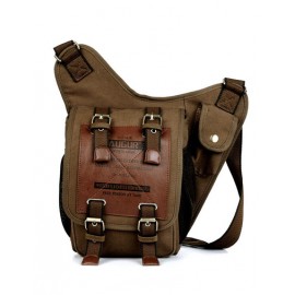 Chic Buckle Design Messenger Bag For Men